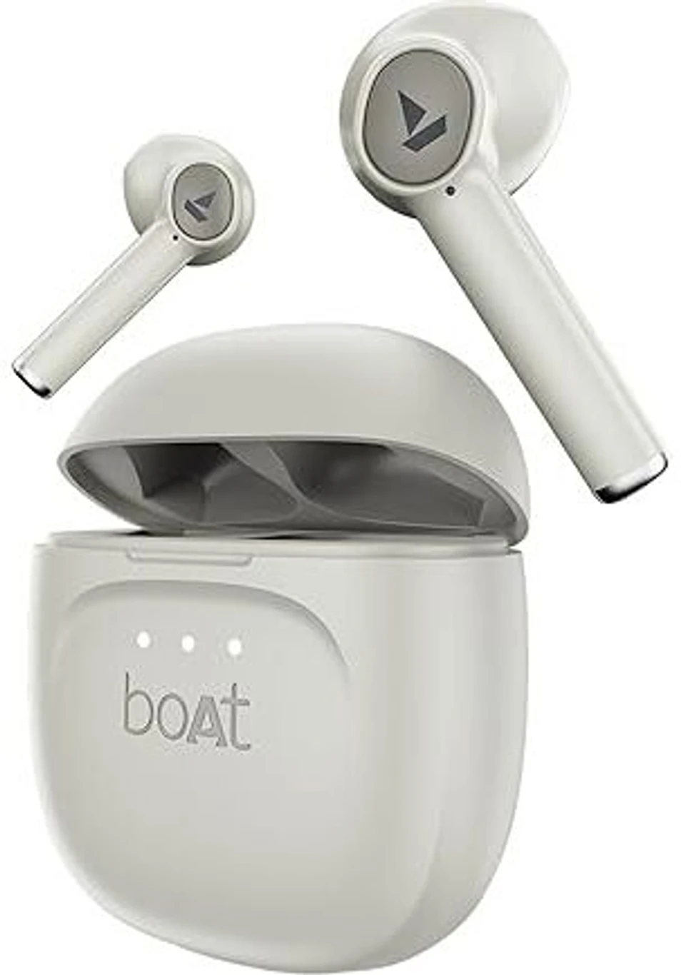 boAt Airdopes 131 Gen 2, 13mm Drivers, 70H Battery, ENx, Stream Ad Free Music via App Bluetooth Headset (Cream White, In the Ear)